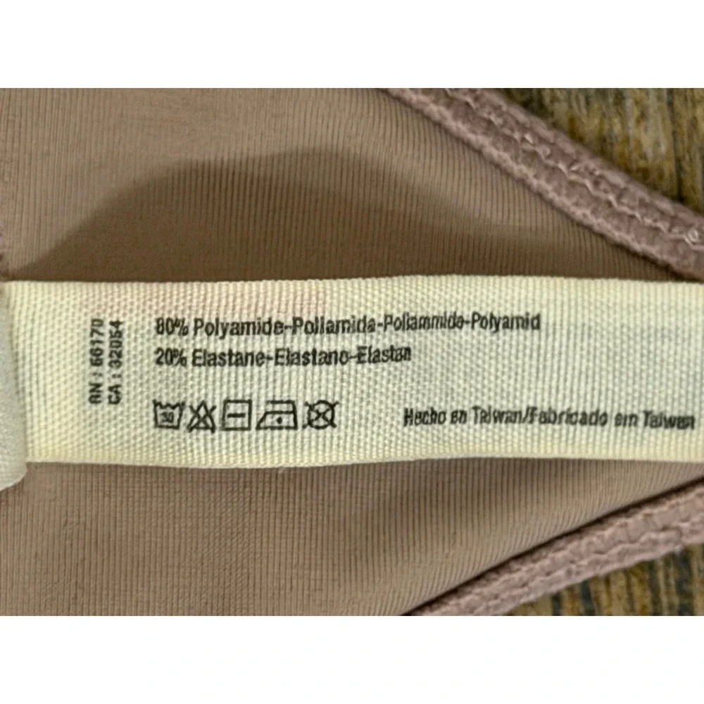 FP Movement Free People Mauve Racerback O-Ring Sports Bra Small Gym Yoga Casual‎